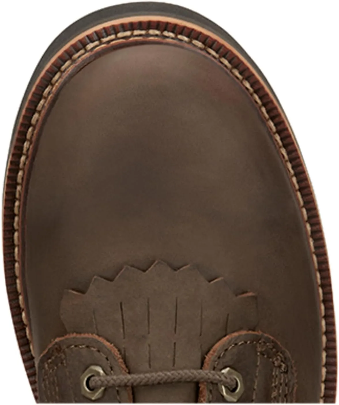 Justin Men's Rivot Lace-Up Work Boot Soft Toe - Ow440