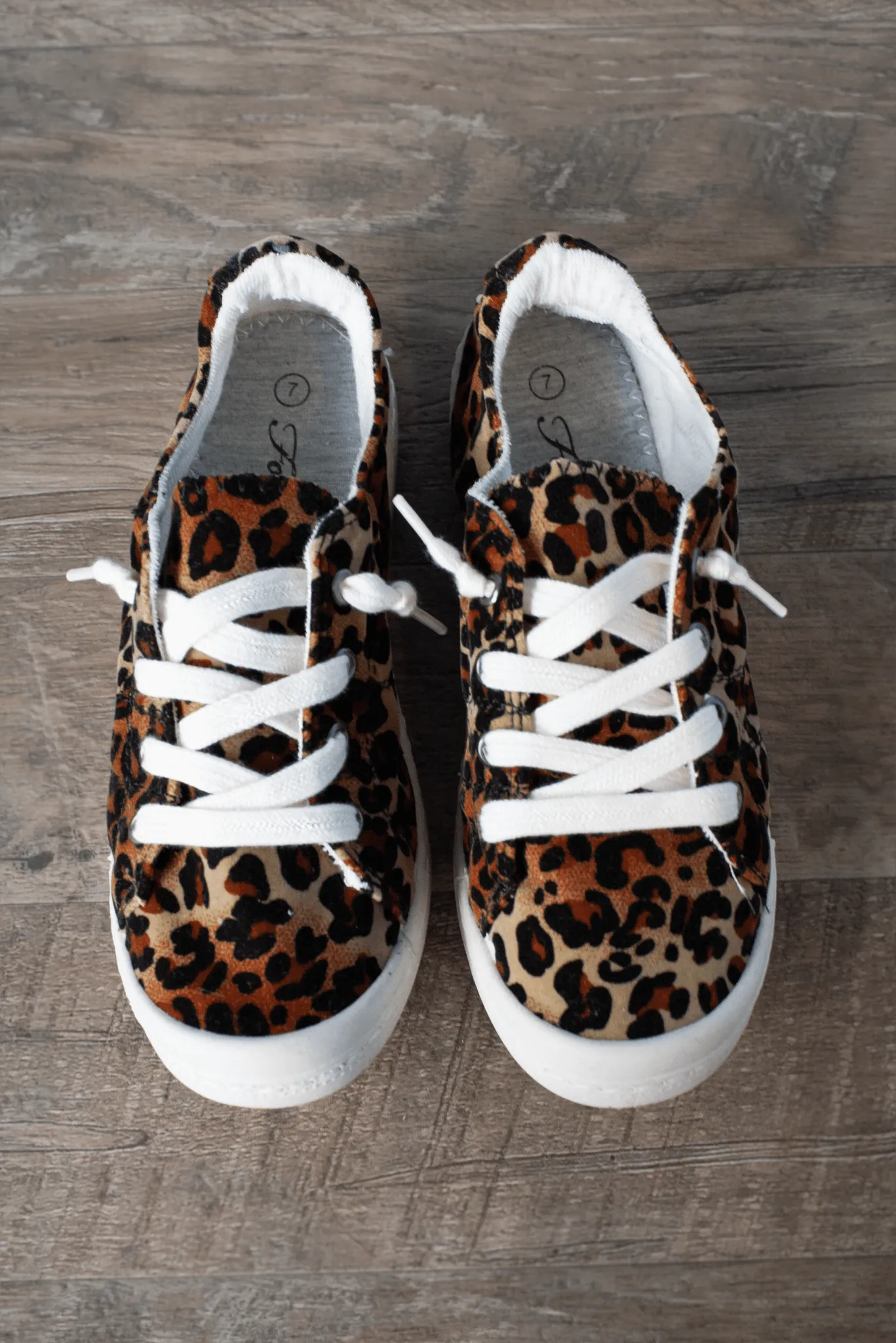 Kickin' It Leopard Sneakers