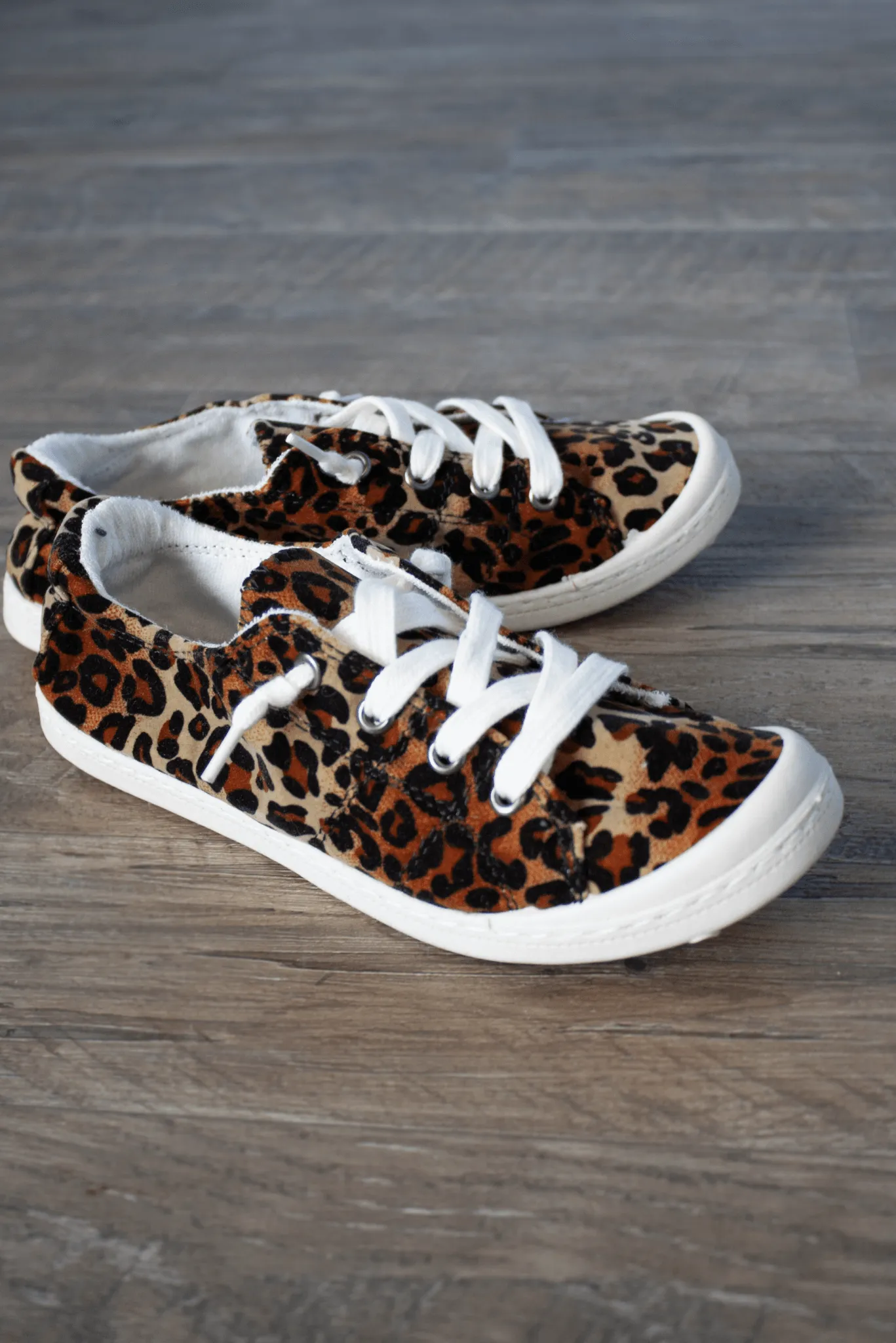 Kickin' It Leopard Sneakers