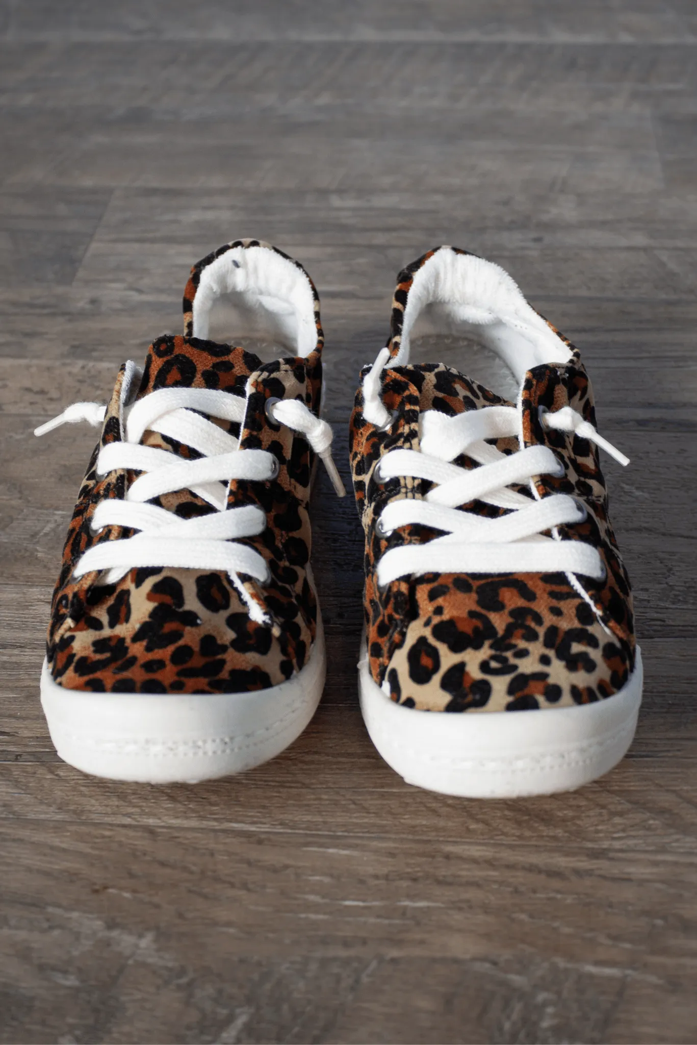 Kickin' It Leopard Sneakers