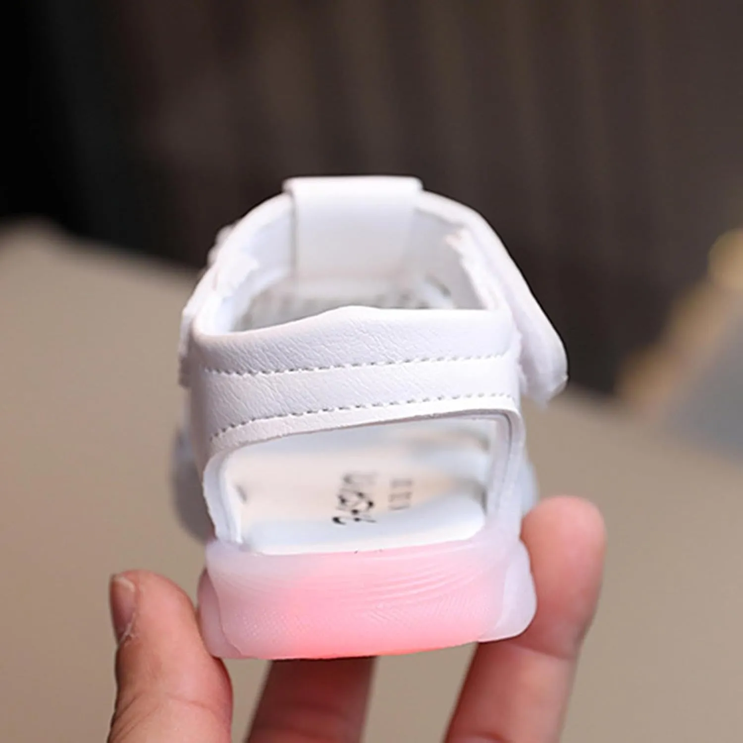 Light up Sandals Summer Cute Open Toe Sandal Lightweight School Shoe Party Wedding Hiking Dress Shoes Footwear
