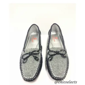 MARC JOSEPH PATENT LEATHER DRIVER FLATS MOCCASINS SIZE 8