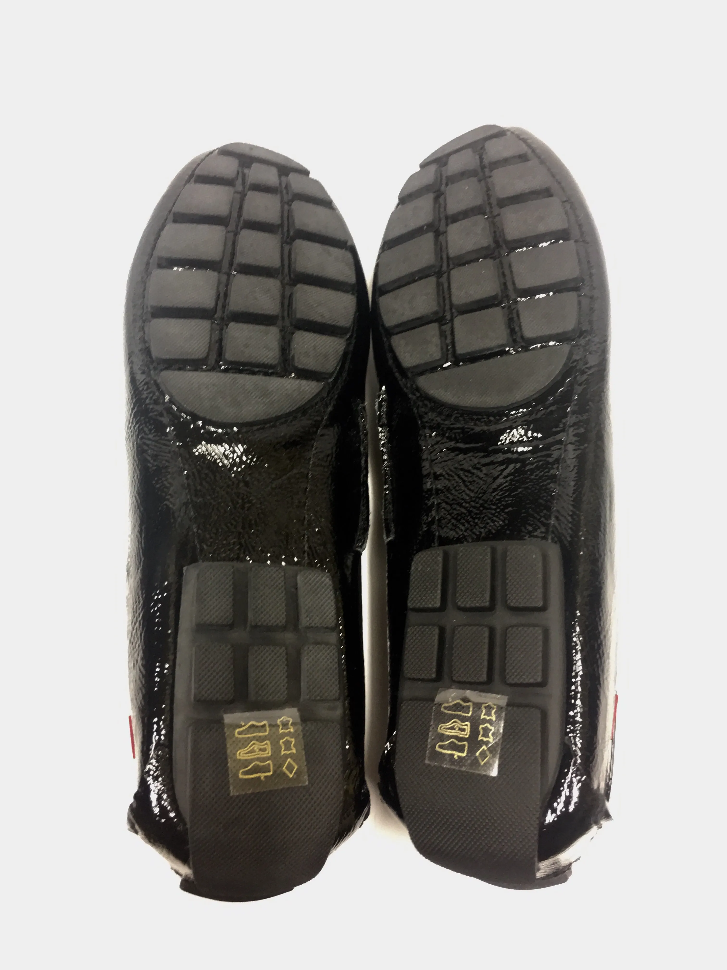 MARC JOSEPH PATENT LEATHER DRIVER FLATS MOCCASINS SIZE 8