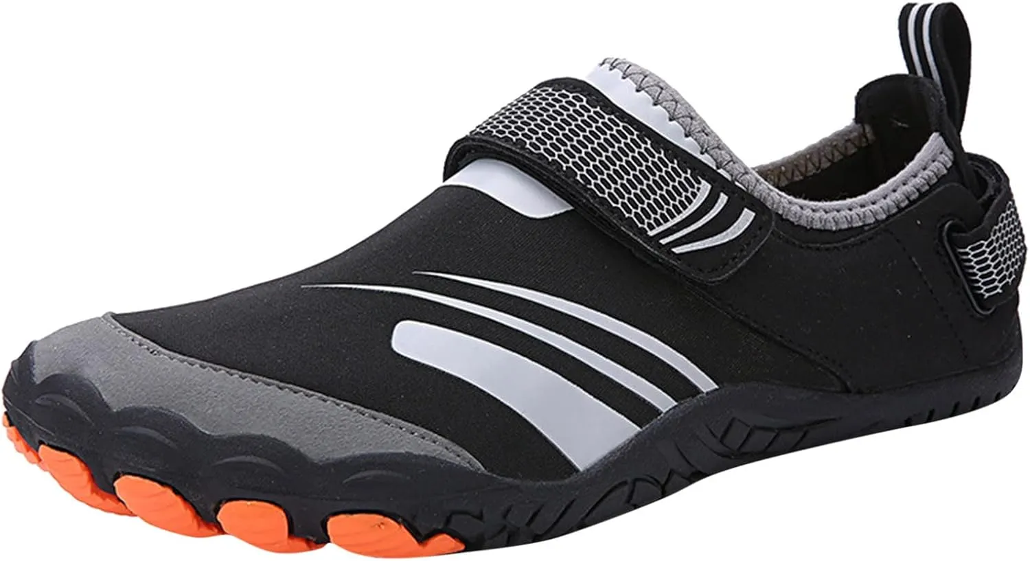 Mens Water Shoes Wide Toe Box Breathable Non Slip Athletic Water Shoes Hiking Womens Water Shoes Wide Width Jogging Quick Dry Pool Sports Sneaker for Pool Beach Surf Water Park Yoga