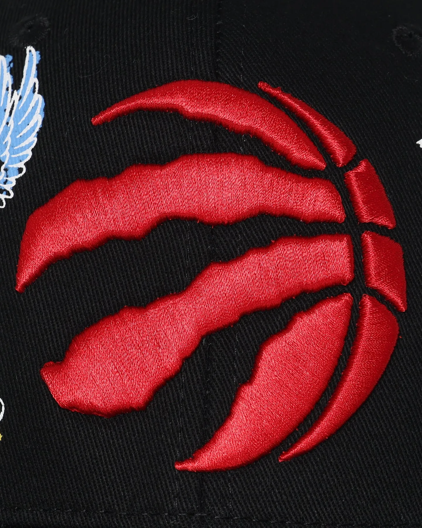 Mitchell & Ness Toronto Raptors 'Hand Drawn Doodle' Pro Crown Snapback Black