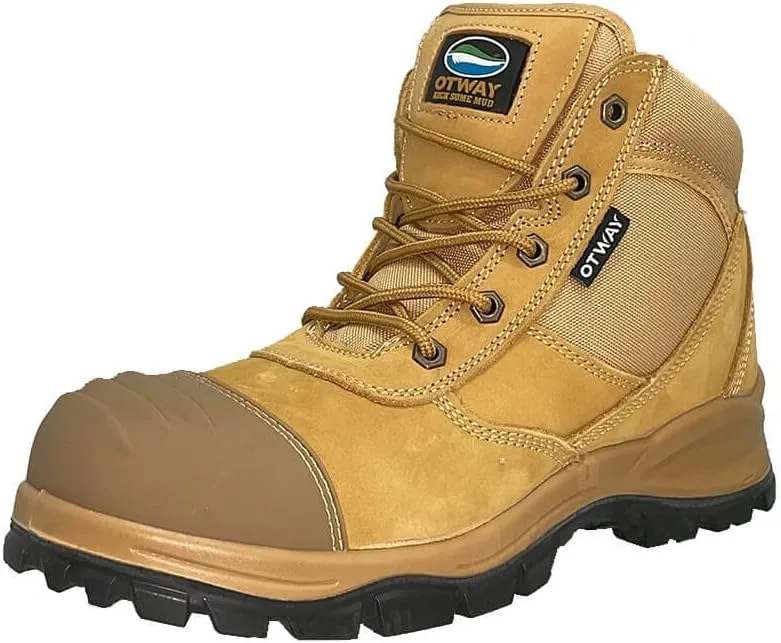 Otway Mens Eureka Steel Toe Work Boots Size US