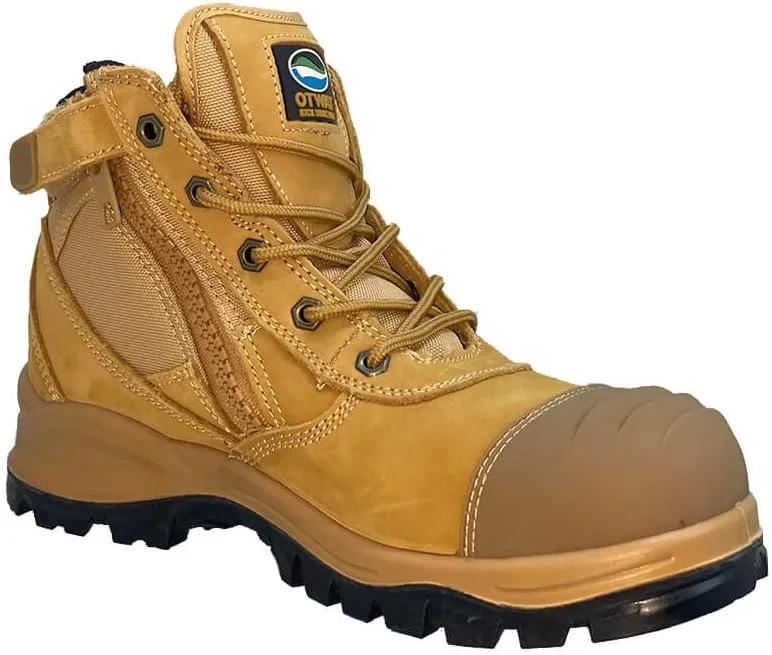 Otway Mens Eureka Steel Toe Work Boots Size US