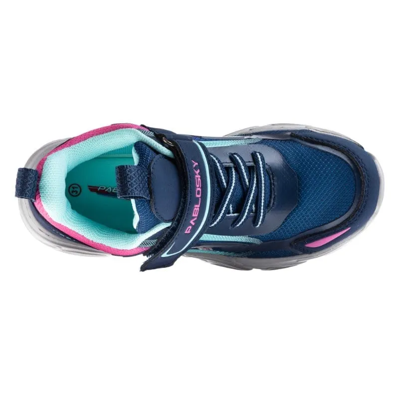 Pablosky Girls Light Up Trainer - 978520