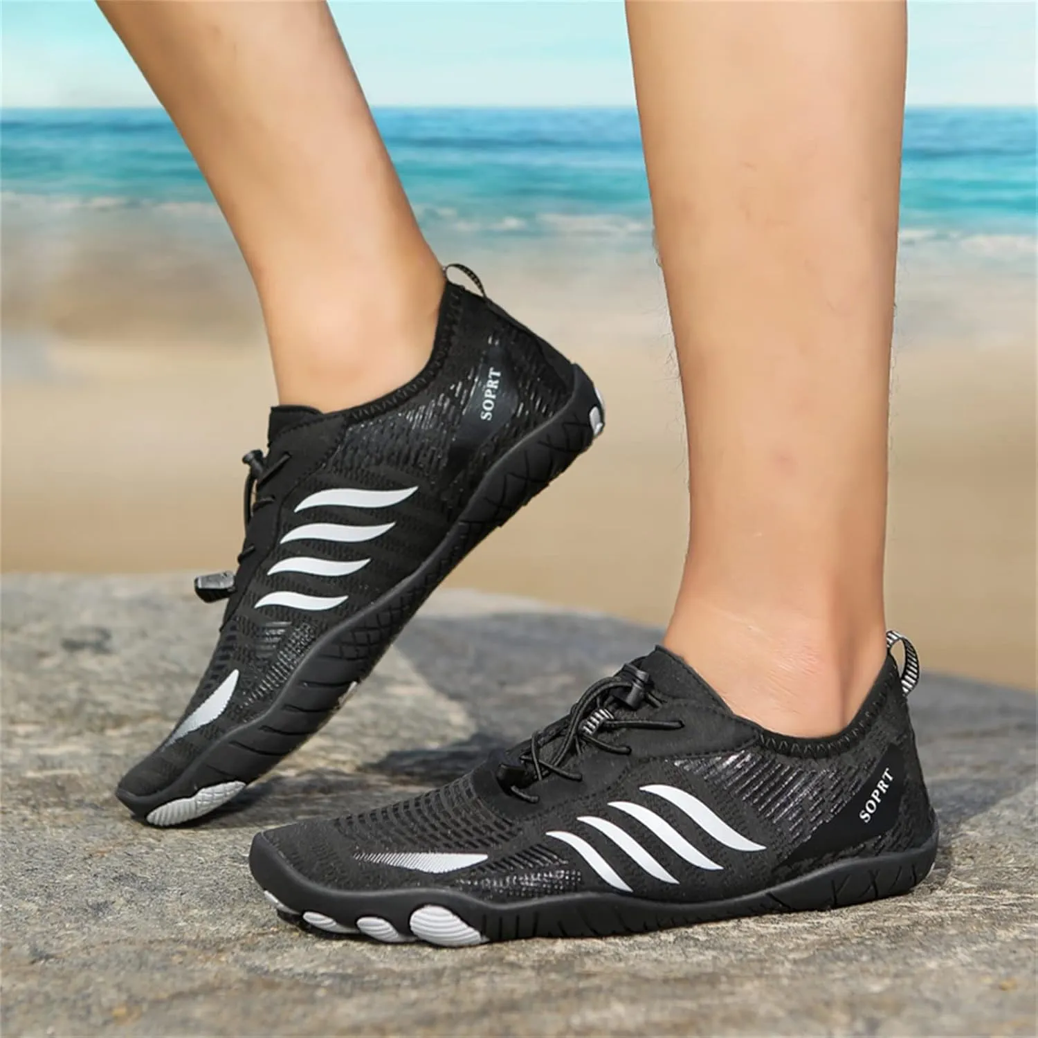 Quick Dry Aqua Shoes for Water Sports Men Women Barefoot Swim Beach Pool Surf Hiking Kayaking Diving Yoga Lightweight Design