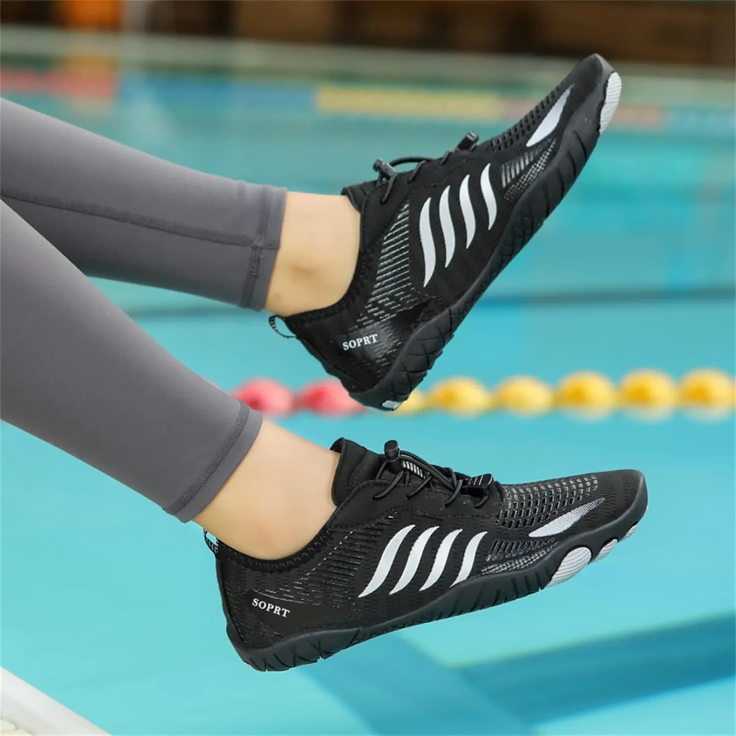 Quick Dry Aqua Shoes for Water Sports Men Women Barefoot Swim Beach Pool Surf Hiking Kayaking Diving Yoga Lightweight Design