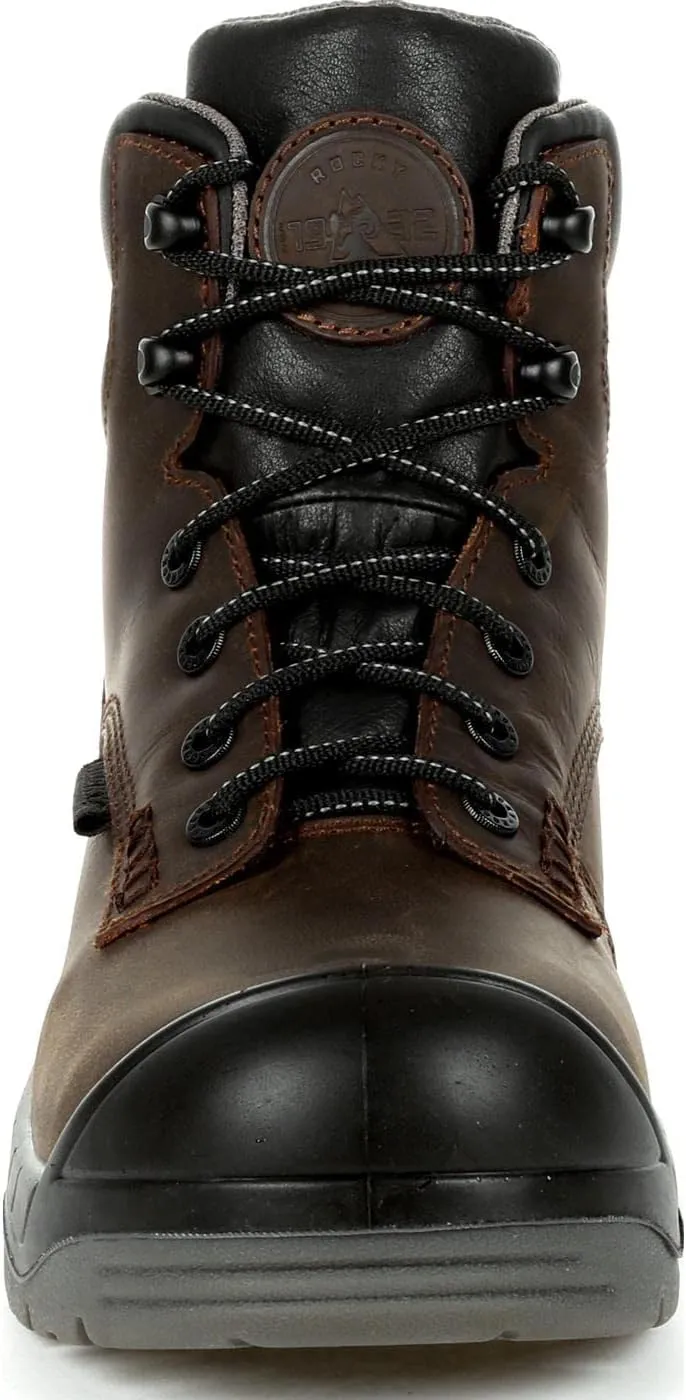 ROCKY Men's Worksmart 6 Inch CT Waterproof Work Boot