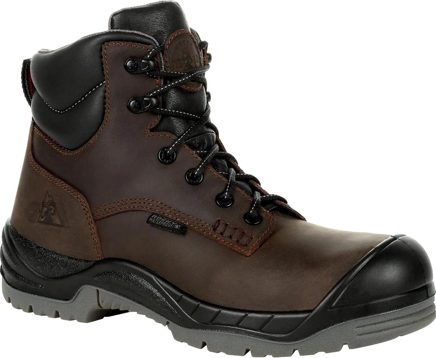 ROCKY Men's Worksmart 6 Inch CT Waterproof Work Boot
