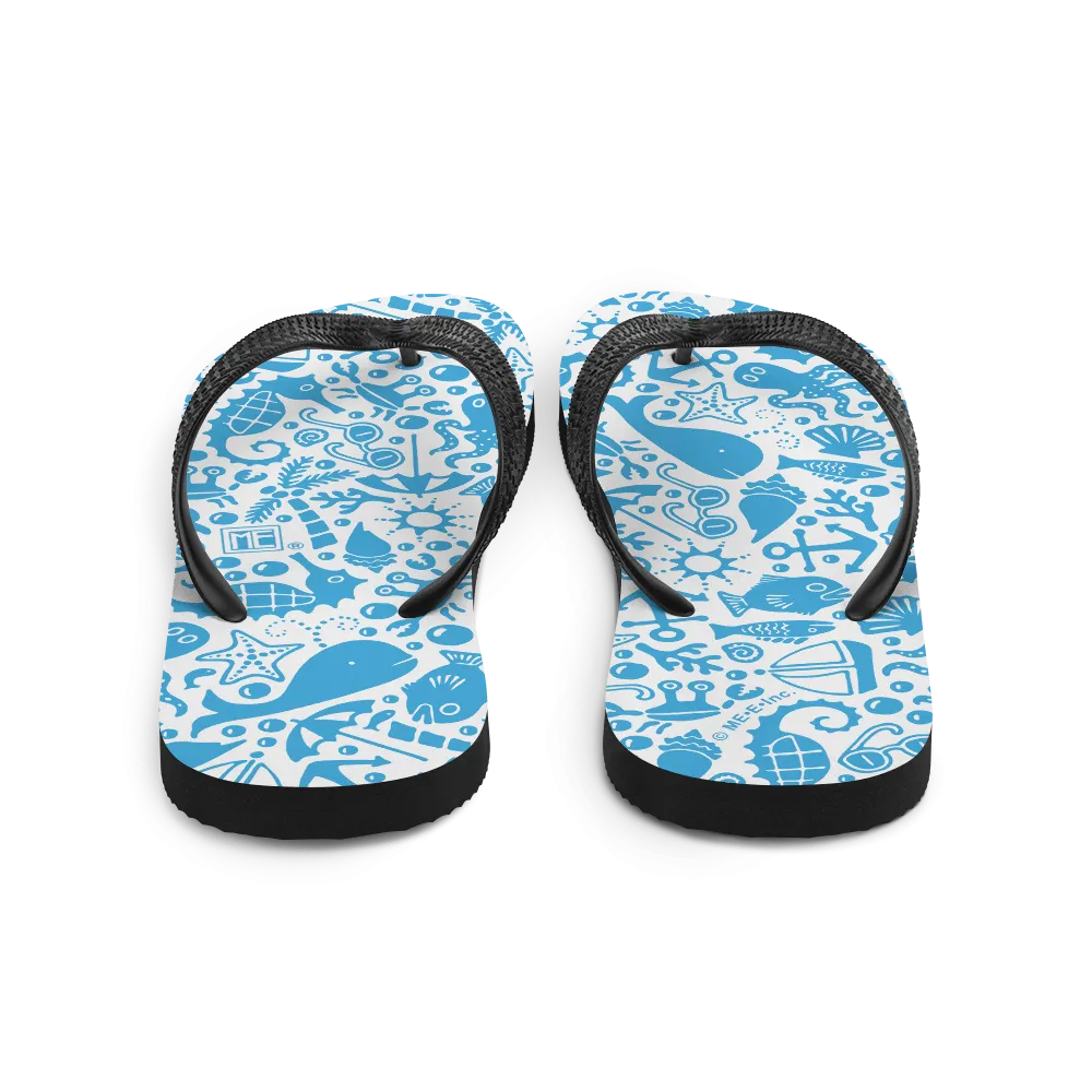 Sea Creatures Flip-Flops