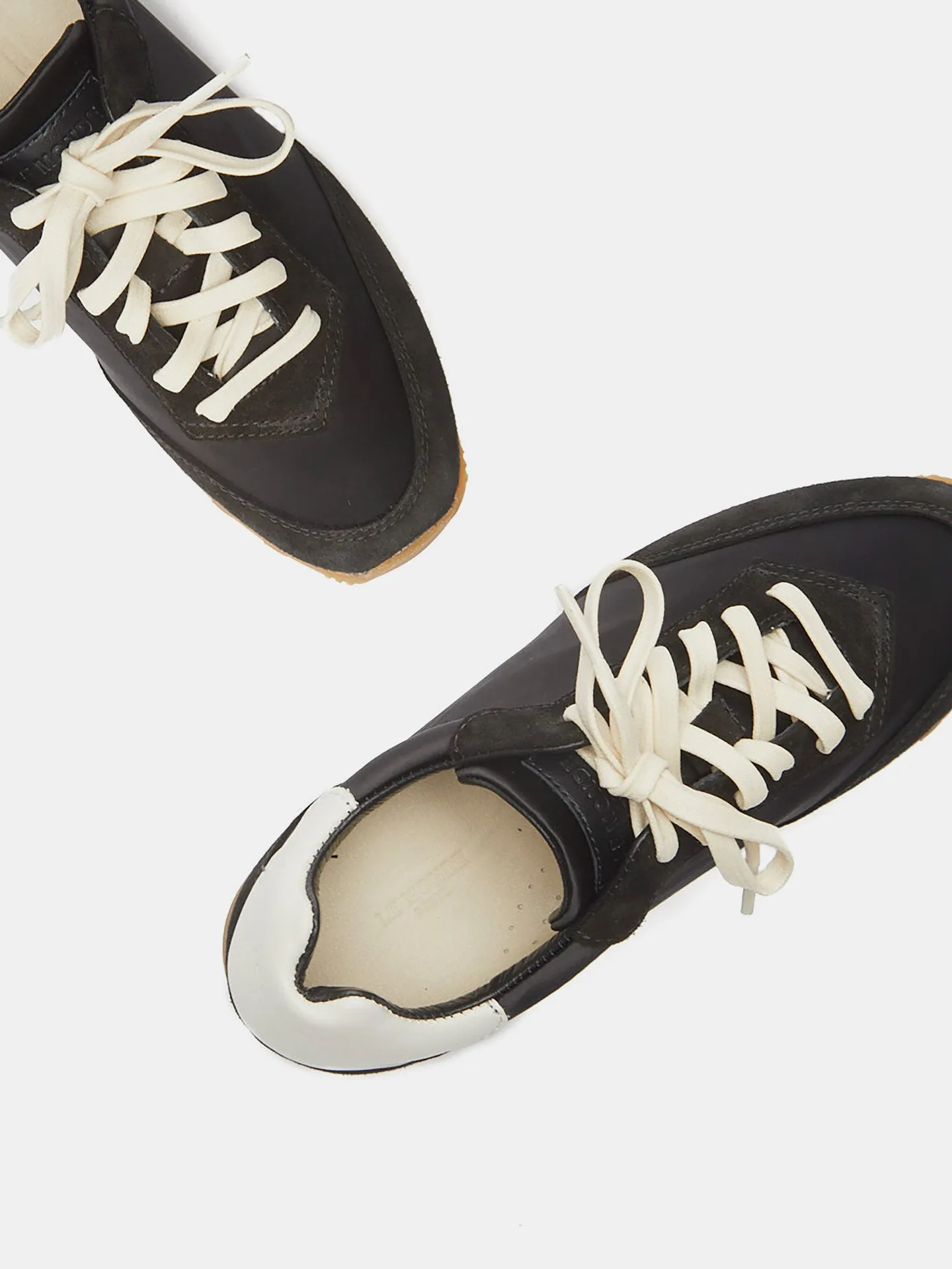 Slim Runner / Black Satin