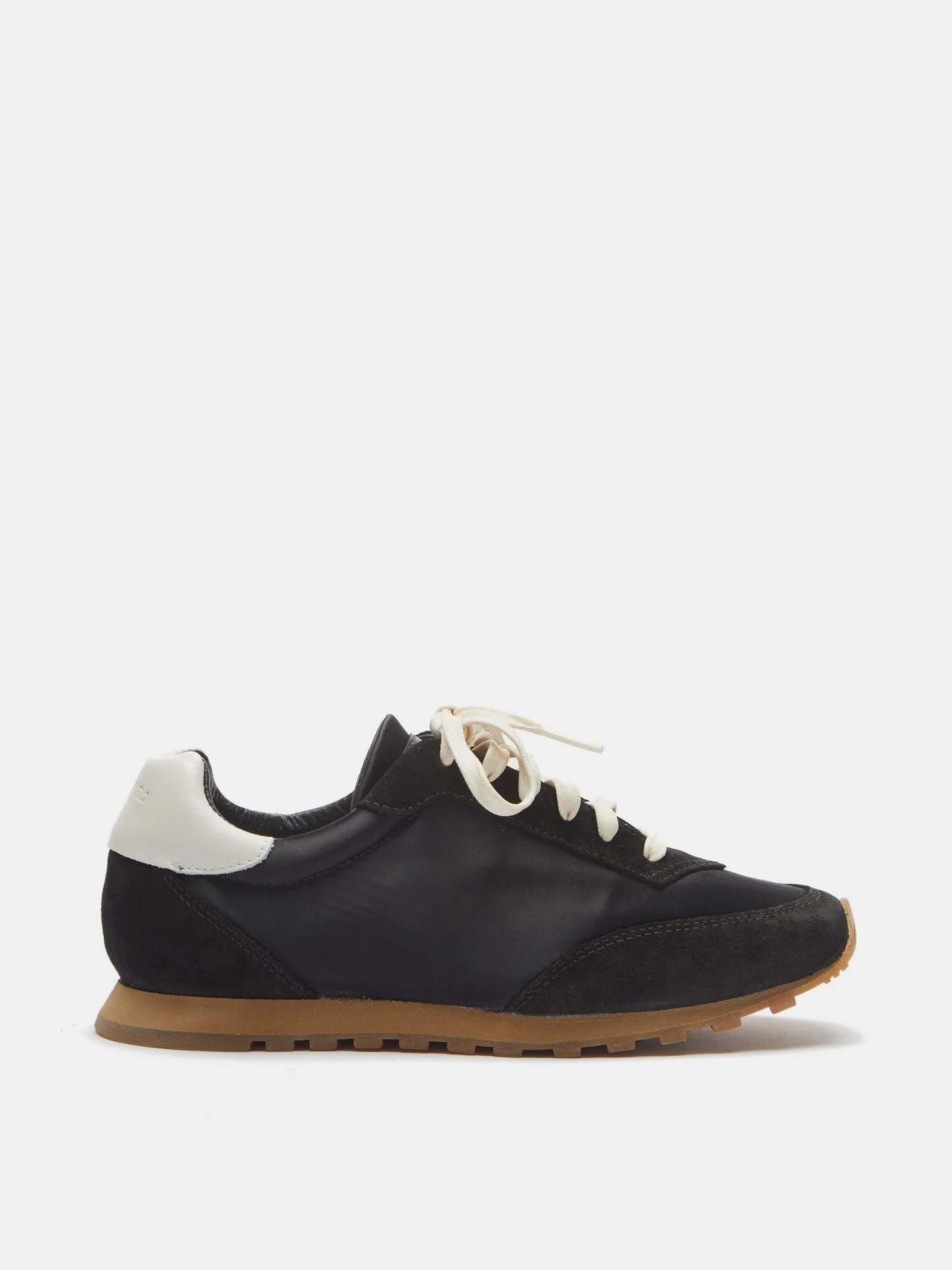 Slim Runner / Black Satin