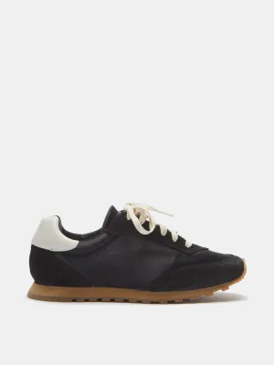 Slim Runner / Black Satin