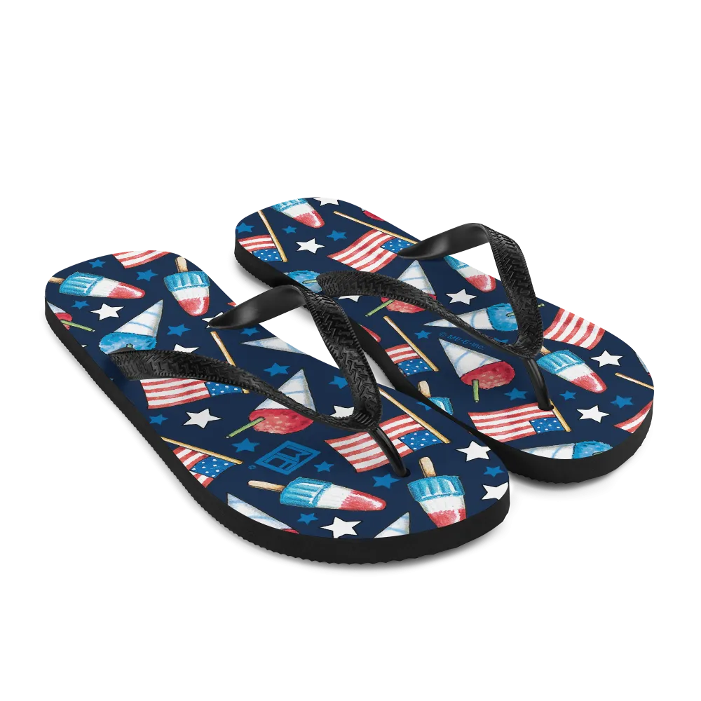 Snowcone Summer Flip-Flops