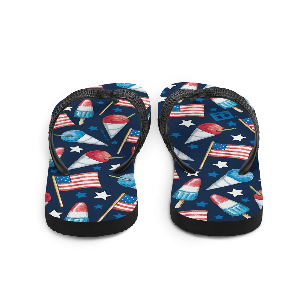 Snowcone Summer Flip-Flops