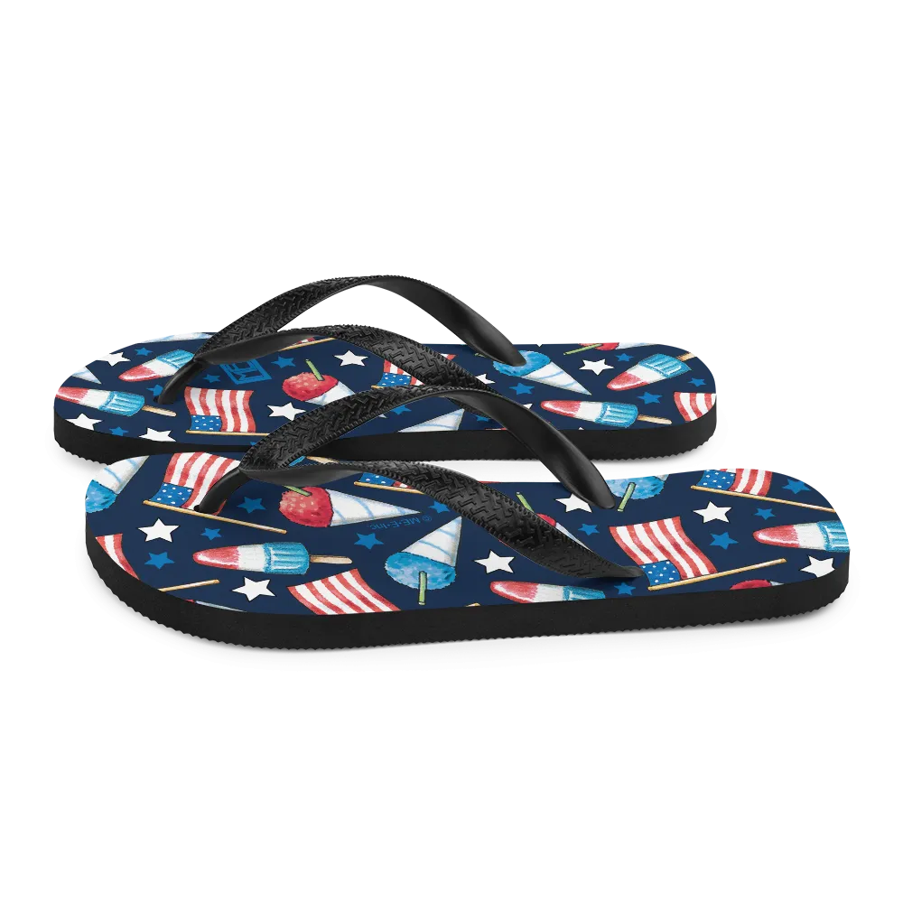Snowcone Summer Flip-Flops