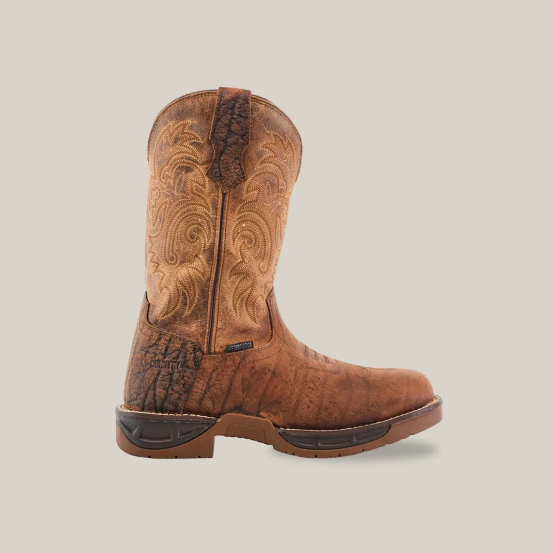 Tan Brown Rough out - Waterproof - Composite Toe