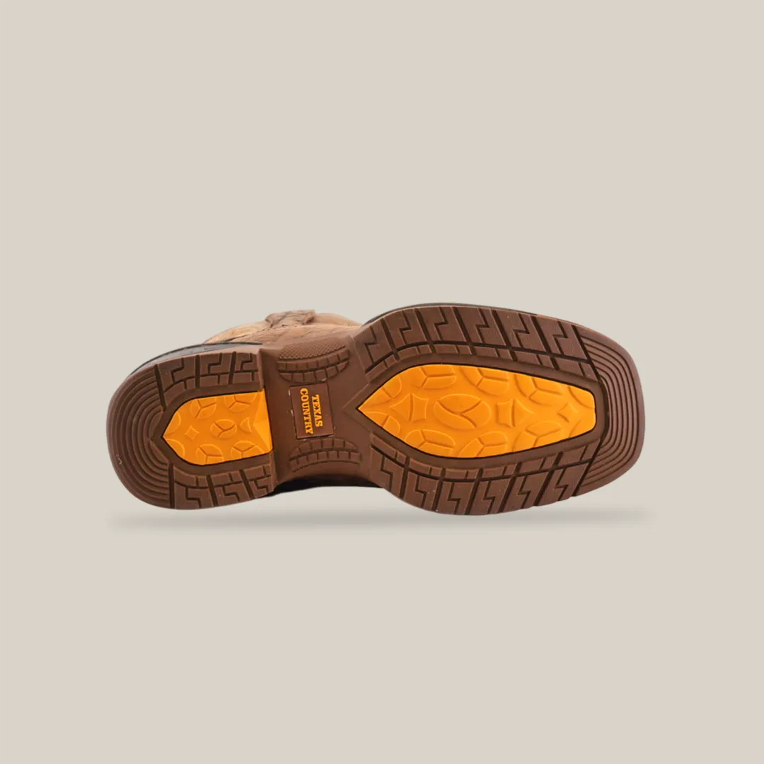Tan Brown Rough out - Waterproof - Composite Toe