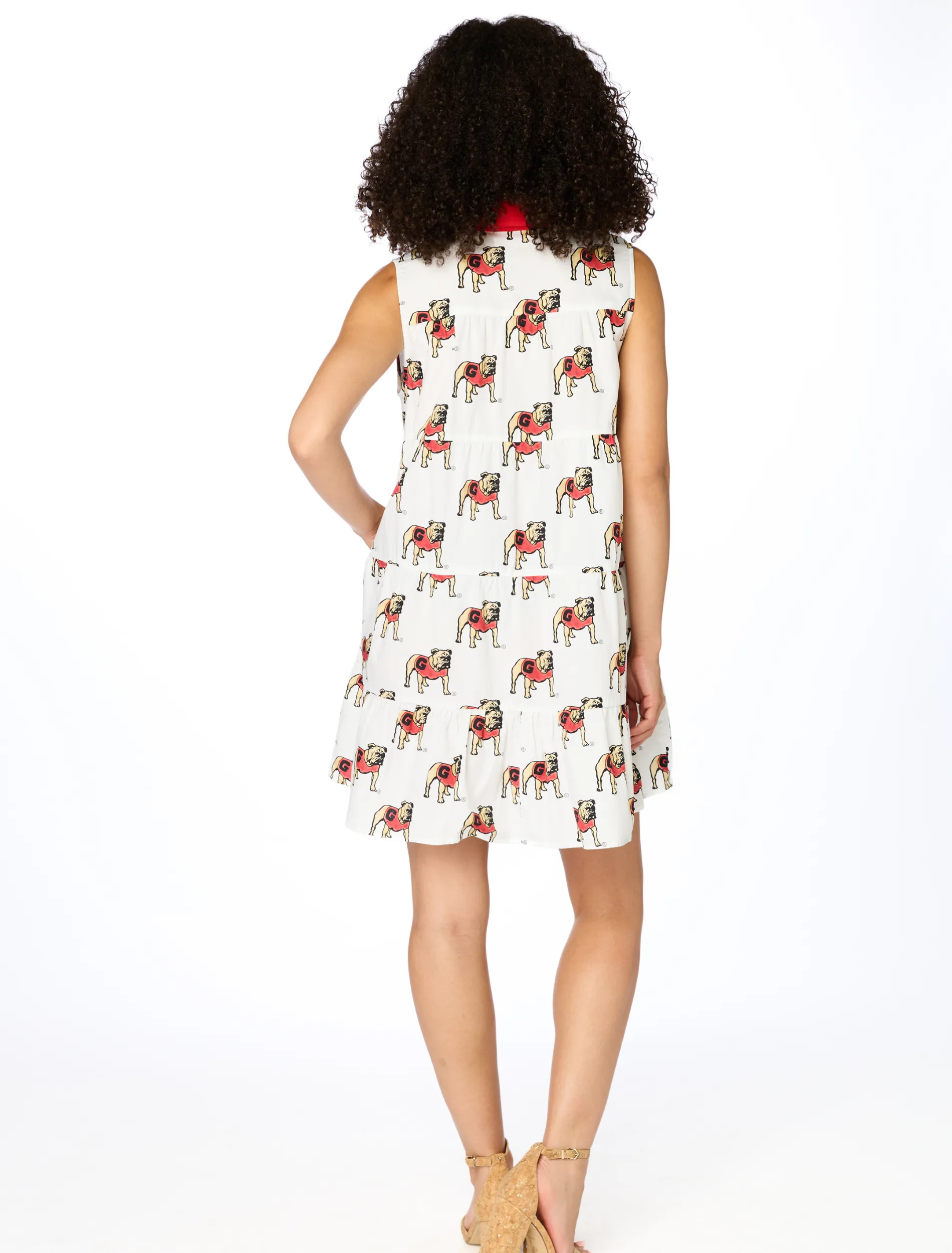 The Georgia Bulldogs Poplin Tank Dress
