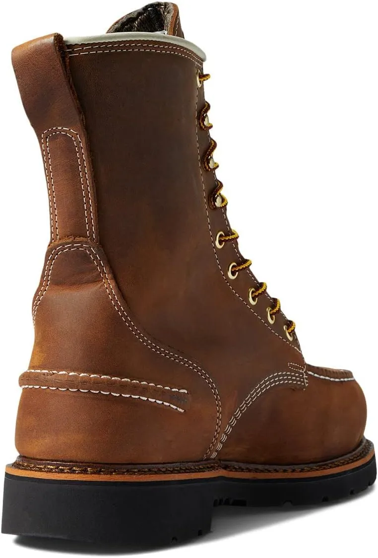 Thorogood V-Series 6 Waterproof Composite Toe Work Boots for Men - Premium Leather with Goodyear Storm Welt, Comfort Insole, and Chevron Traction Outsole; ASTM Rated