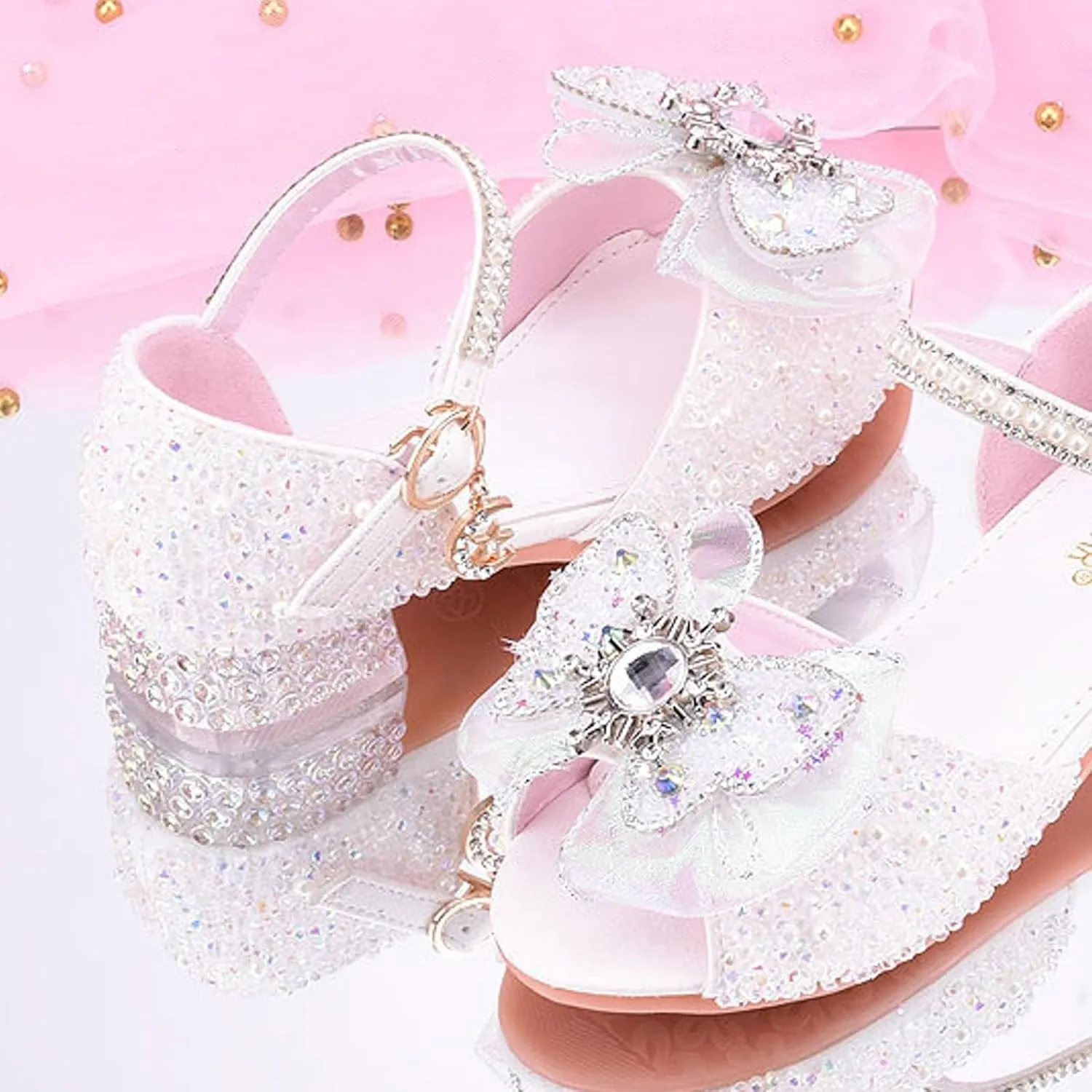 Toddler Sandals Size 6 New Girl Sandals Bow Shoes Little Girl Crystal Shoes Girl Dress Shoes Toddler Water Shoe