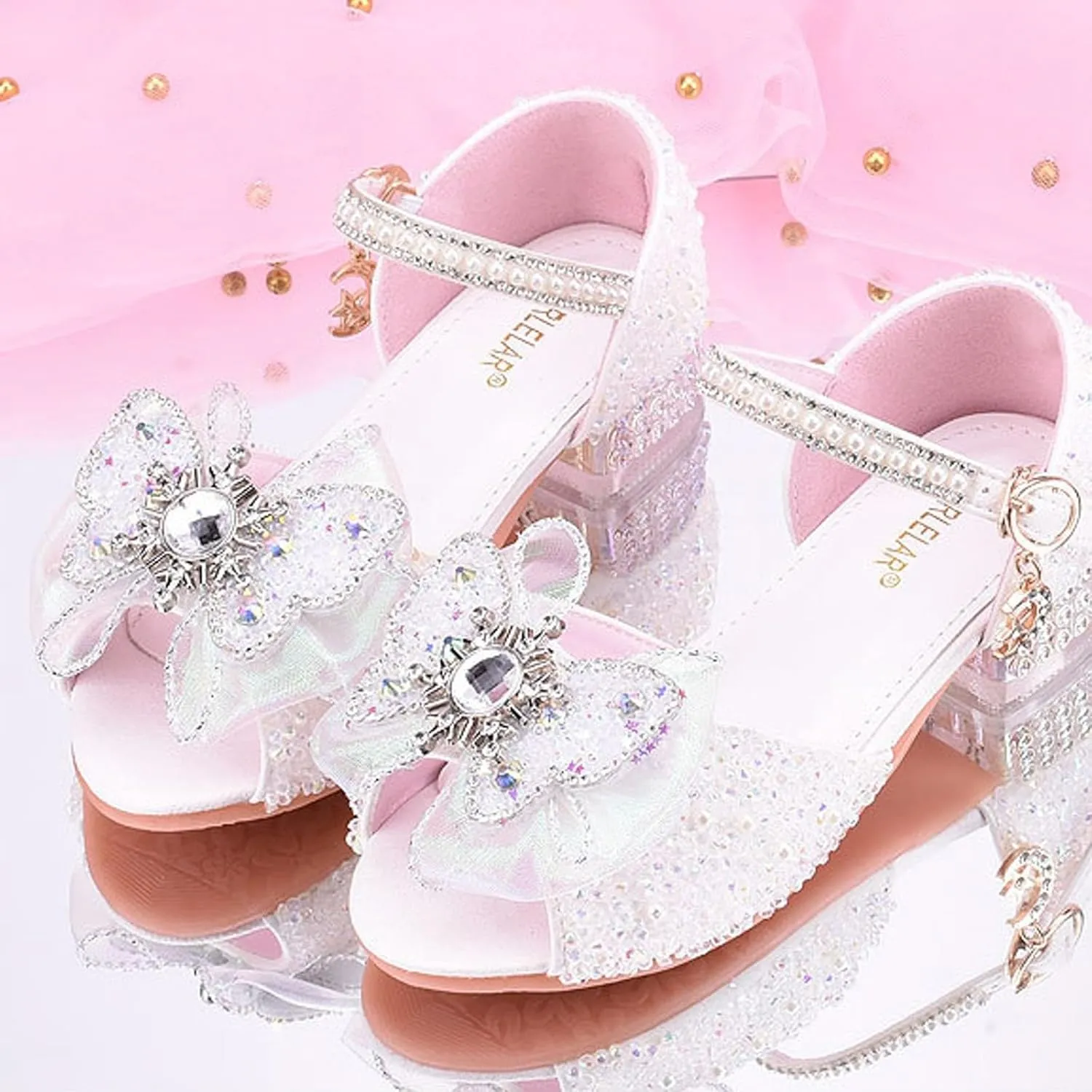 Toddler Sandals Size 6 New Girl Sandals Bow Shoes Little Girl Crystal Shoes Girl Dress Shoes Toddler Water Shoe