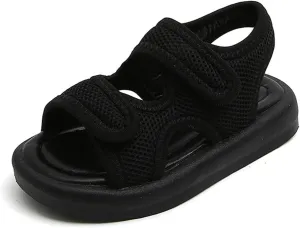 Unisex Kids Summer Mesh Sandals Open-Toe Outdoor Sport Sandals Athletic Lightweight Beach Shoes for Boys Girls