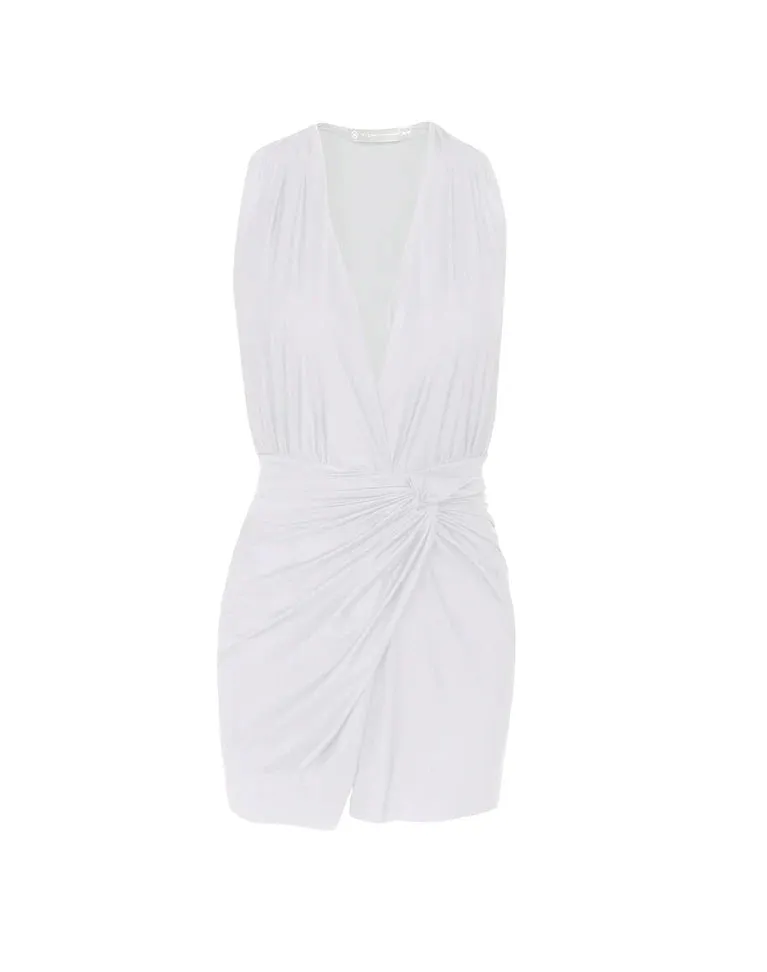 Vix Karina Short Cover Up in White