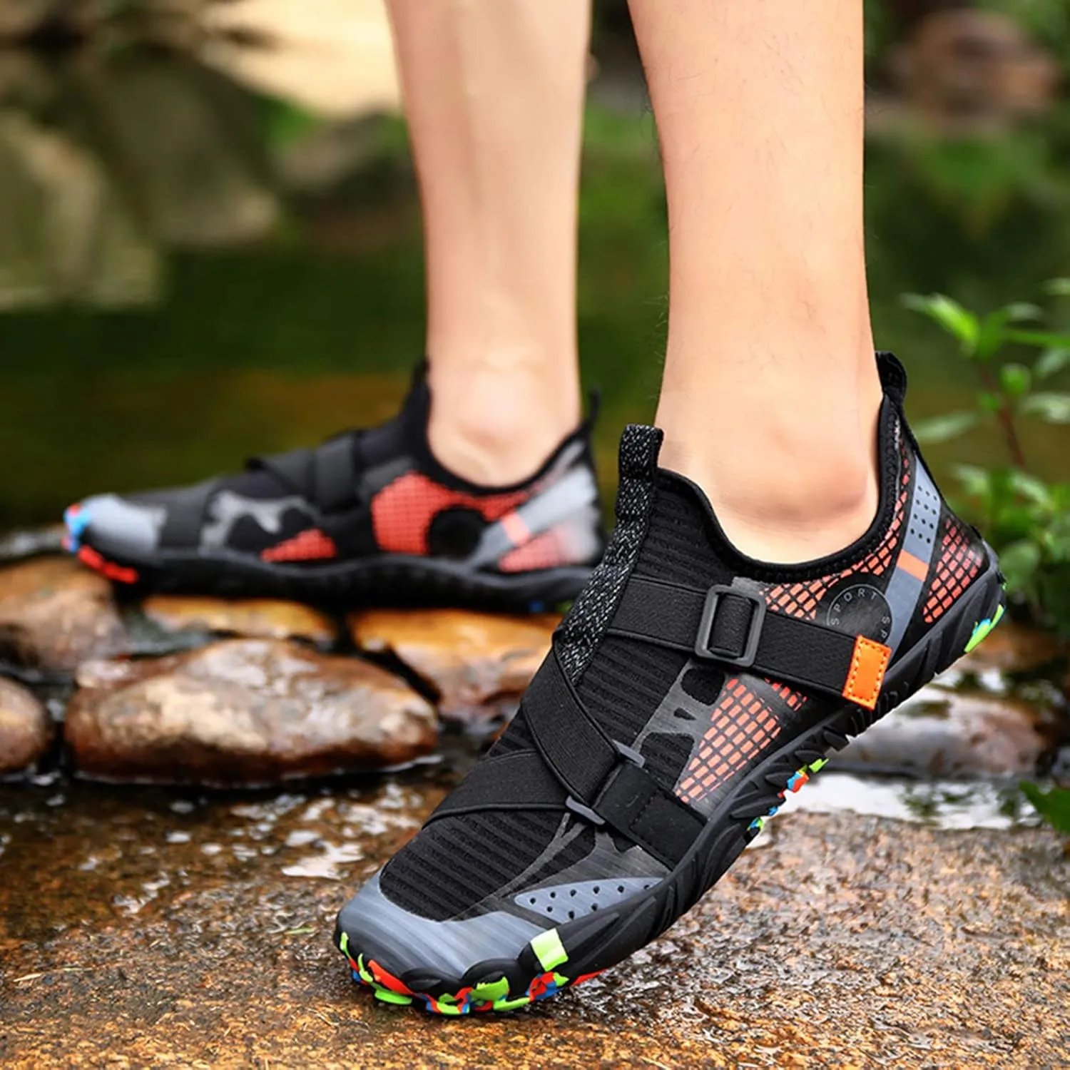 Water Shoes Men Size 10 Wide Lightweight Quick Drying Barefoot Water Shoes Cute Water Shoes Minimalist Shoes for Pool Beach Surf Walk Water Yoga