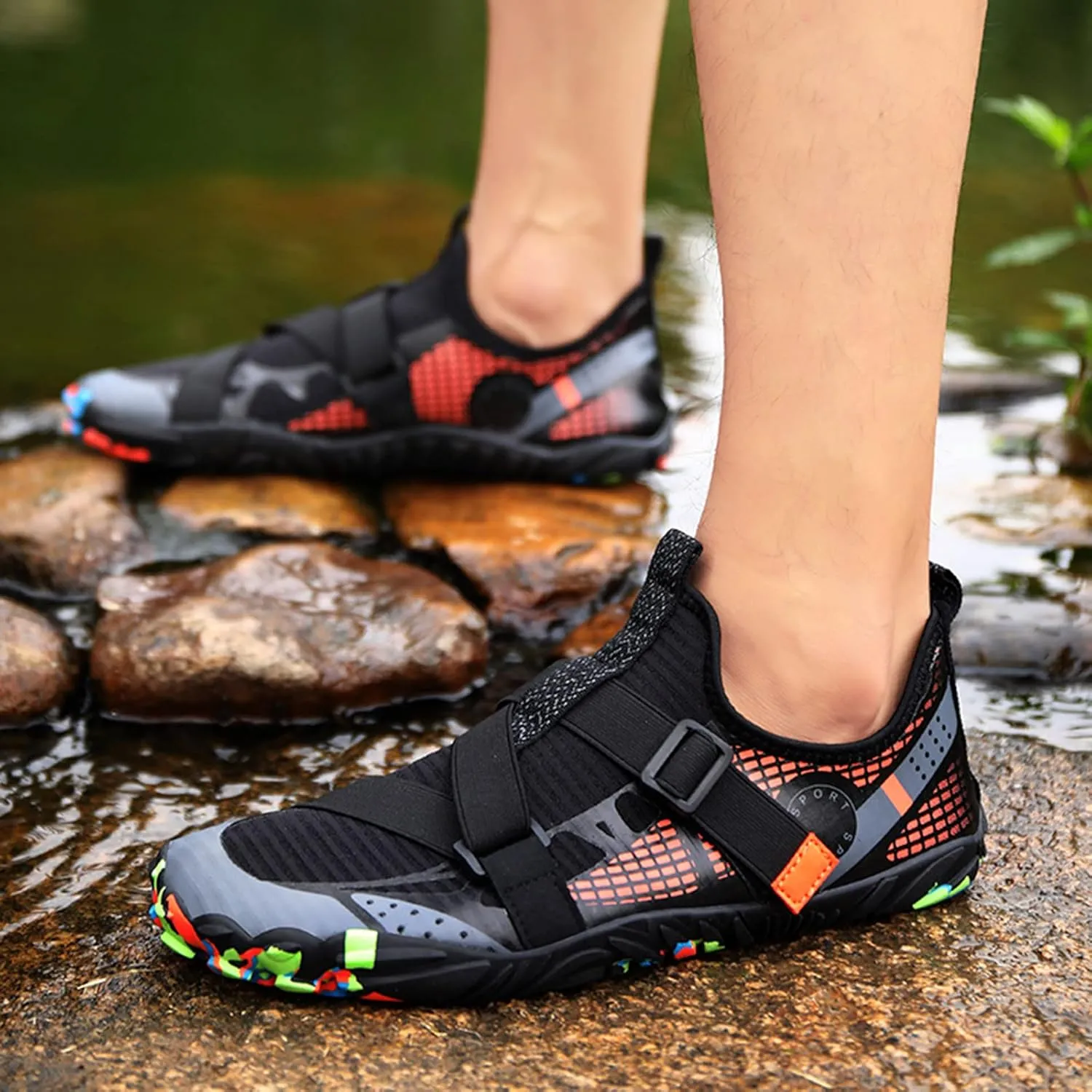 Water Shoes Men Size 10 Wide Lightweight Quick Drying Barefoot Water Shoes Cute Water Shoes Minimalist Shoes for Pool Beach Surf Walk Water Yoga