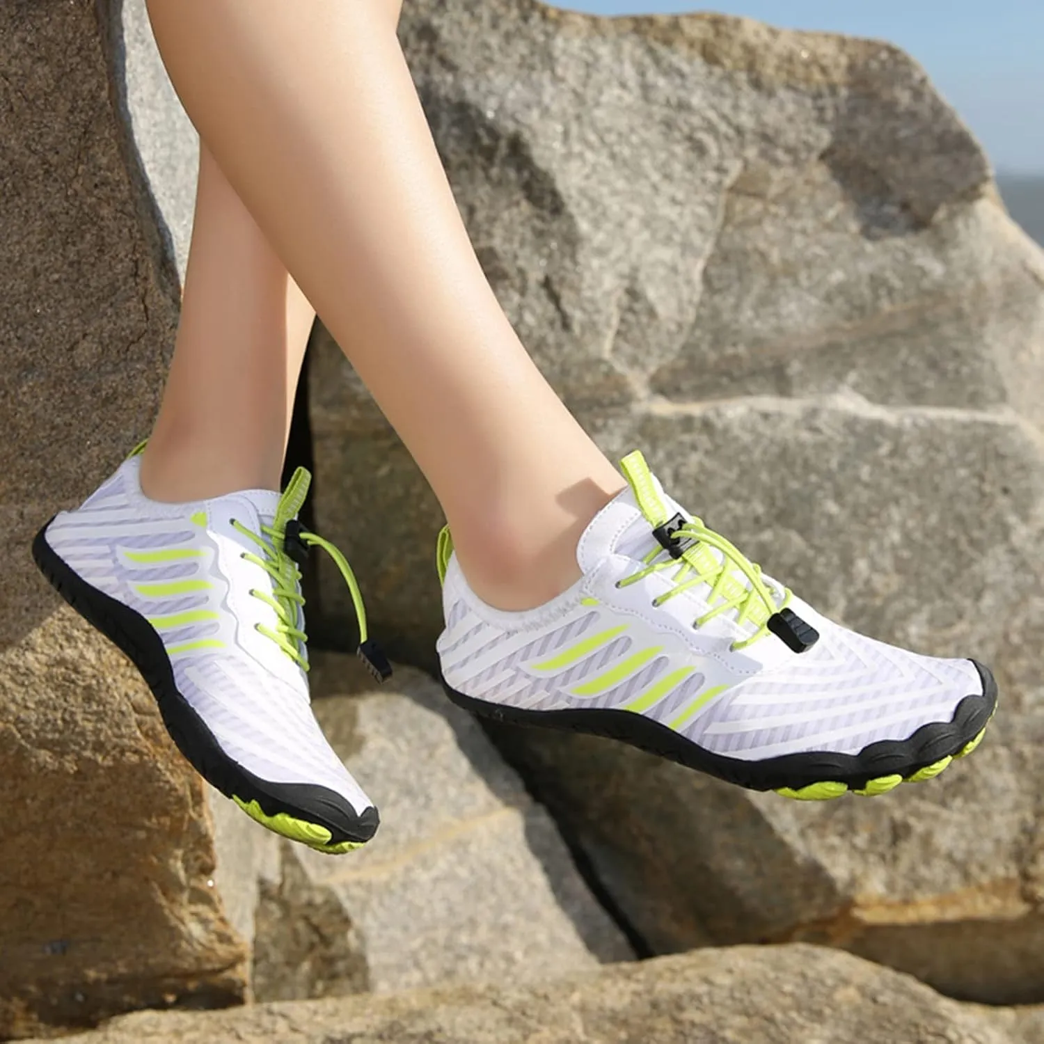 Water Sports Shoes Mens Womens Quick Dry Barefoot Aqua Swim Beach Pool Surf Hiking Kayaking Diving Yoga Breathable Design