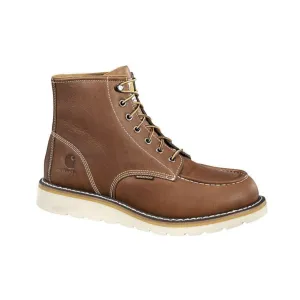 Waterproof 6" Moc Toe Wedge - Soft Tan (M)