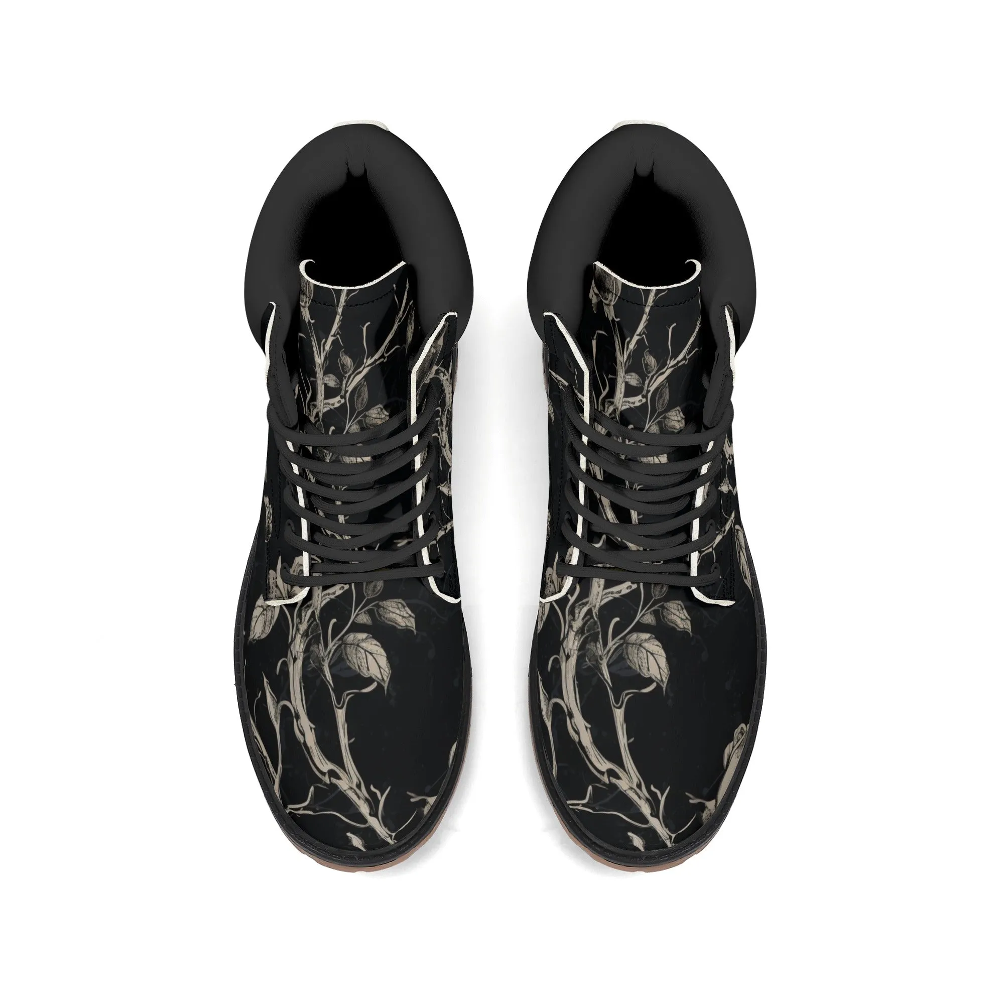 Wilting Forest Leather Brown Outsole All Season Boots