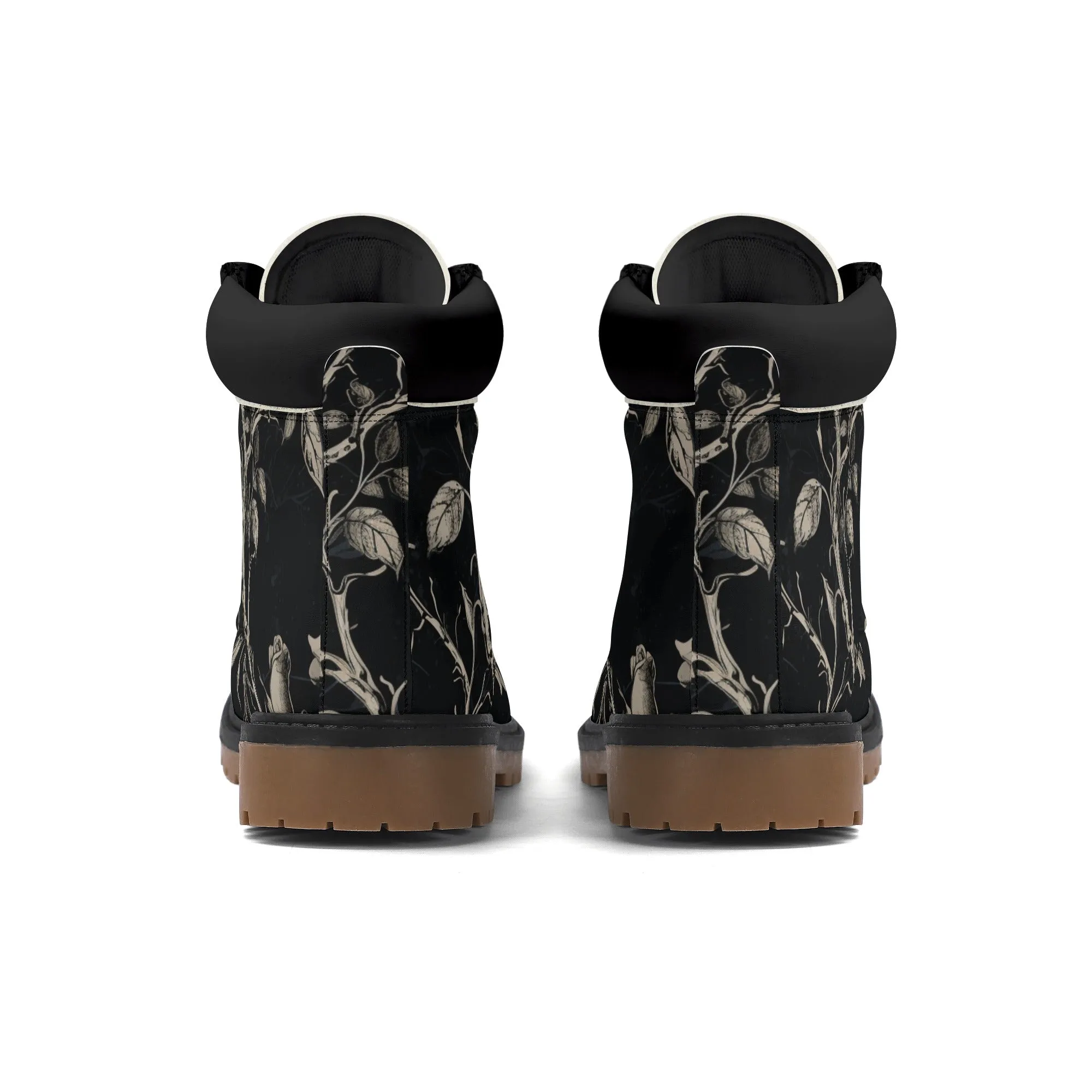 Wilting Forest Leather Brown Outsole All Season Boots
