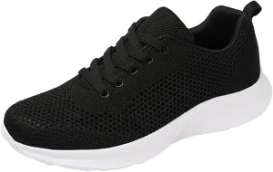 Women's Lace Up Walking Shoes Lightweight Casual Running Sneakers Slip On Shoes Women Wide Width Men's Casual Dress Shoes Wedge Sneakers Red Tennis Shoe Trainers Shoe