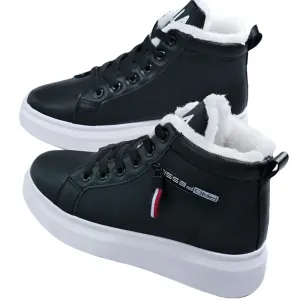 Women's Warm Lined High-Top Sneakers