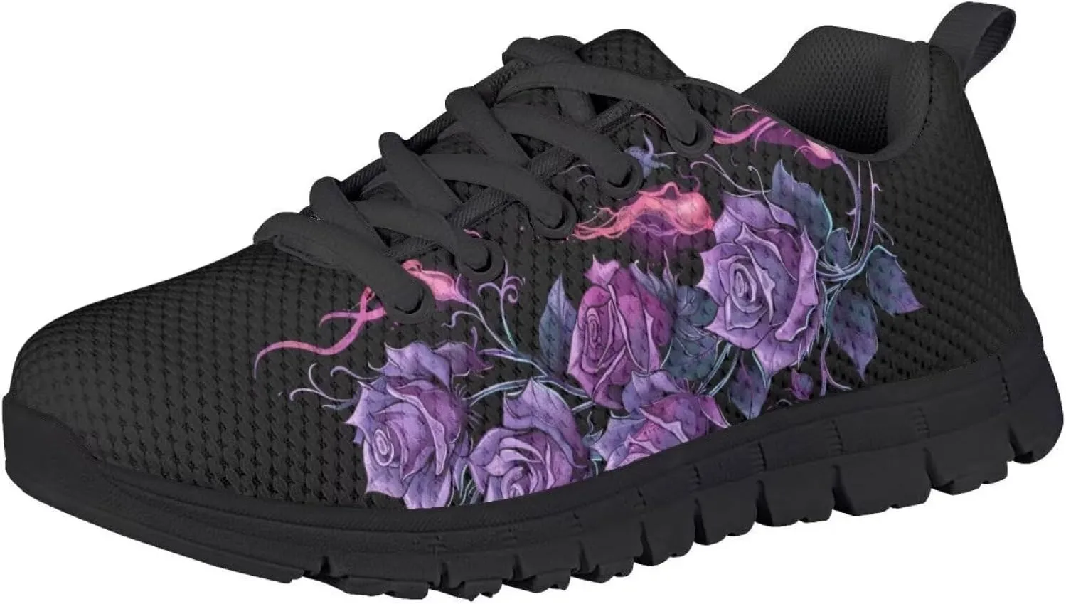 Ystardream Girls Running Shoes Mesh Fitness Shoe Indoor Training Sneaker Lightweight Outdoor Sports Athletic Tennis Shoes