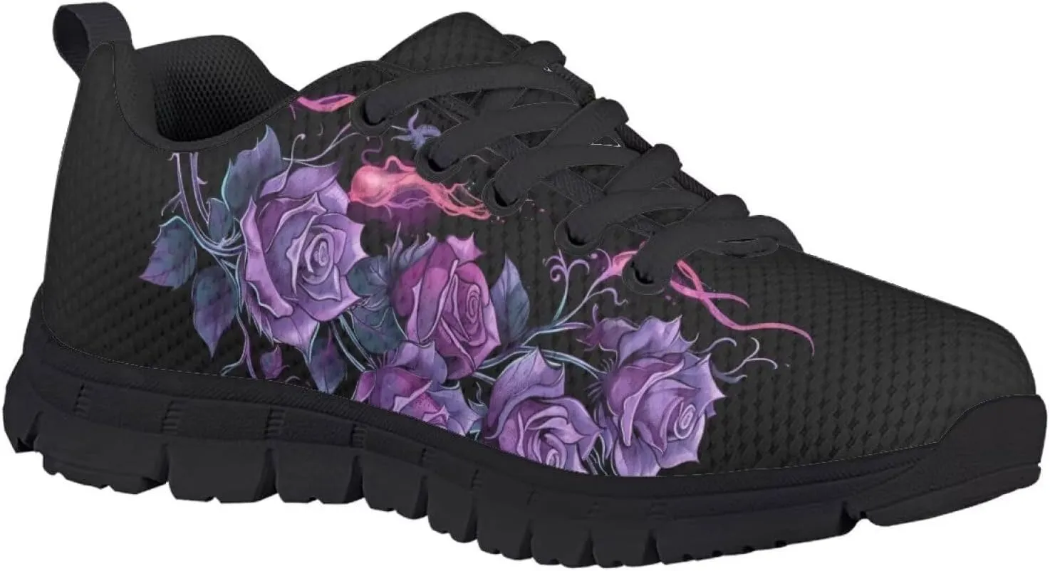 Ystardream Girls Running Shoes Mesh Fitness Shoe Indoor Training Sneaker Lightweight Outdoor Sports Athletic Tennis Shoes