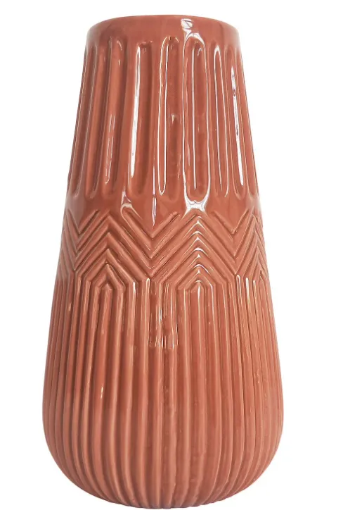 Zari Vase - Terracotta